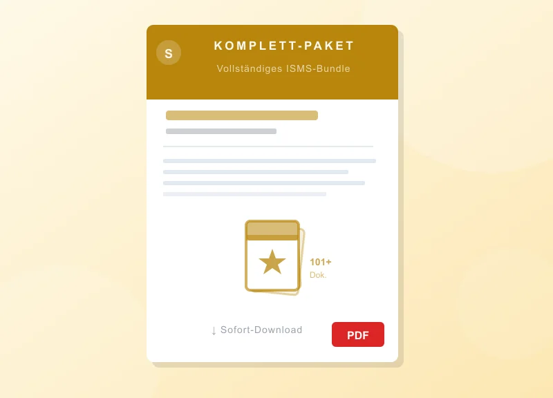 ISMS Dokumentenset für ISO/IEC 27001:2022